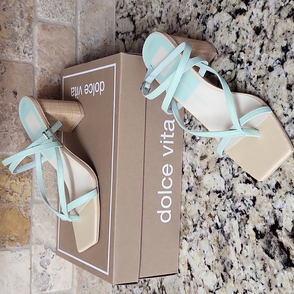 Dolce Vita Paroo Mint Strappy Sandals